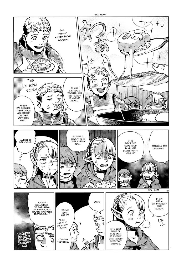 Delicious in Dungeon Chapter 60 image 30_optimized